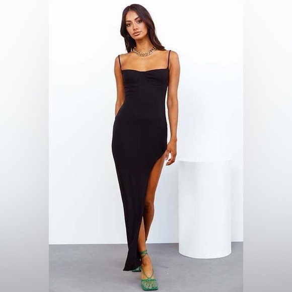 Hello Molly Black Dress - Picture 4 of 4